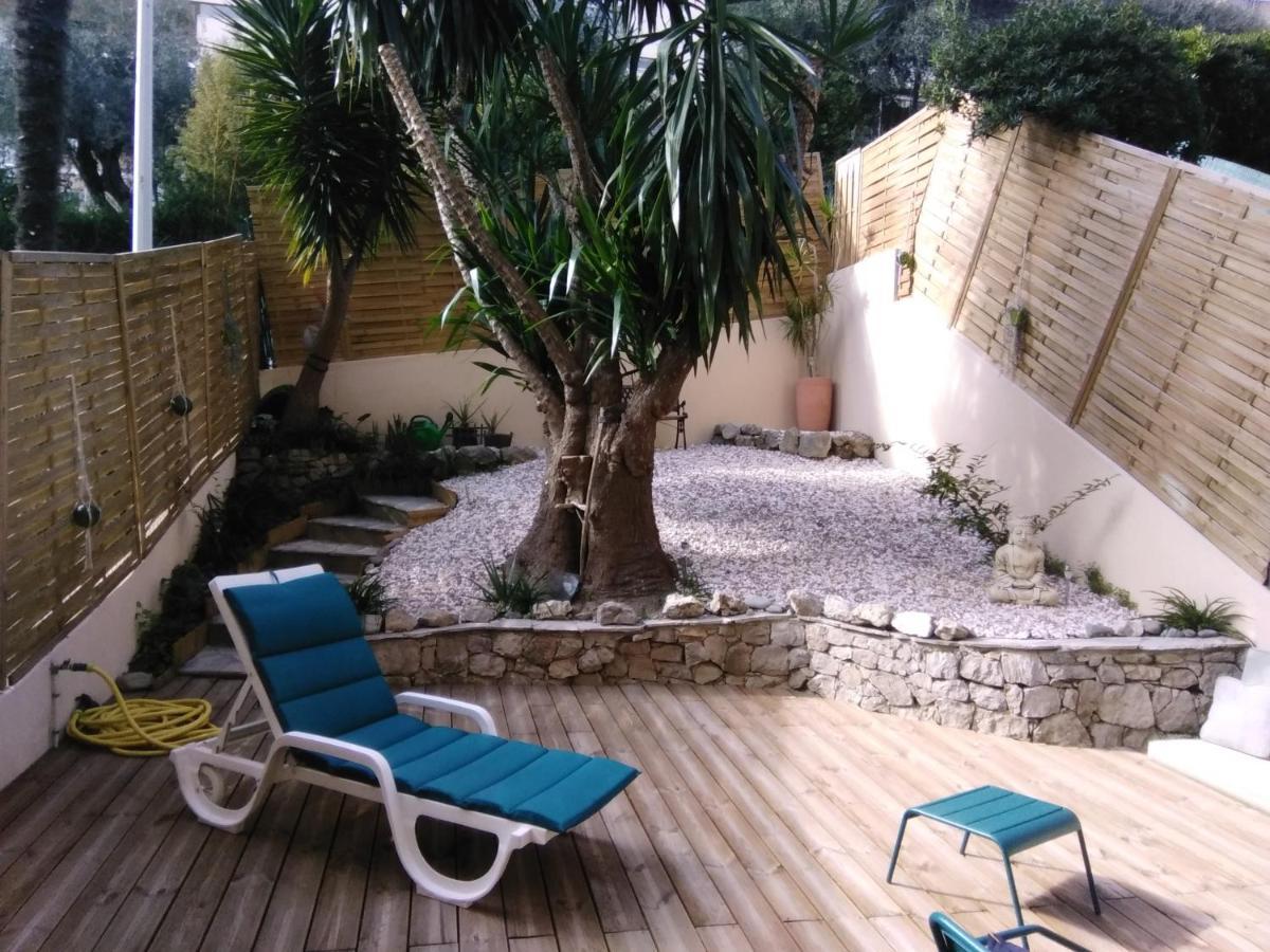 Nice- Gairaut - Jardin Prive- Grand F1 Lumineux-Piscine Collective Buitenkant foto